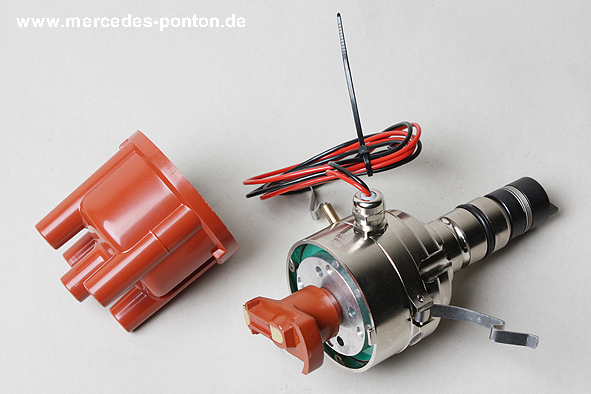 Ignition system/distributor electronic, progr., 6 Cyl., with App - Mercedes-Benz Ponton